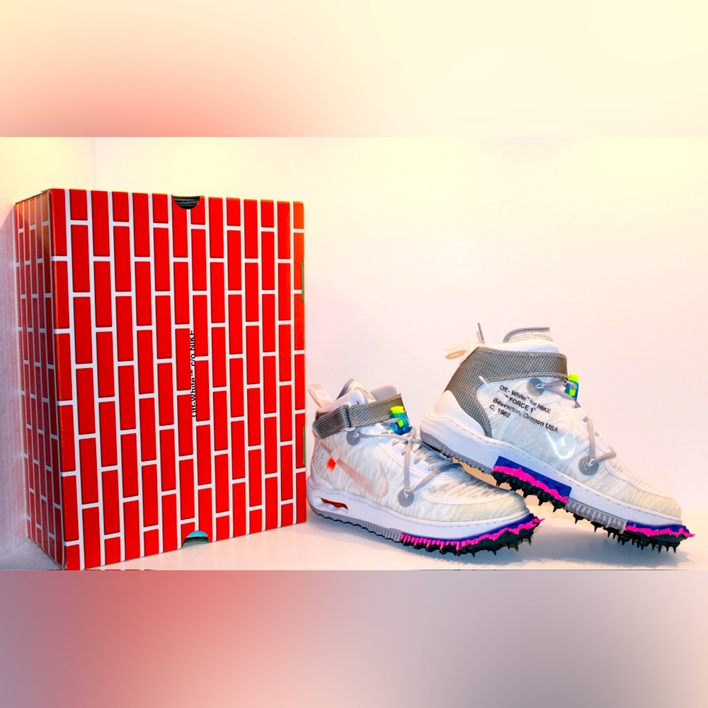 Nike x Off White Air Force 1 Mid White